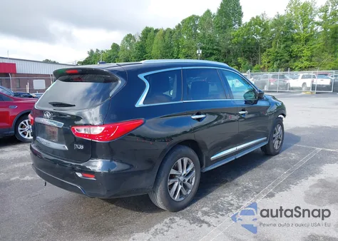 2013 Infiniti Jx35 z USA, uszkodzony, nr VIN 5N1AL0MM7DC324281